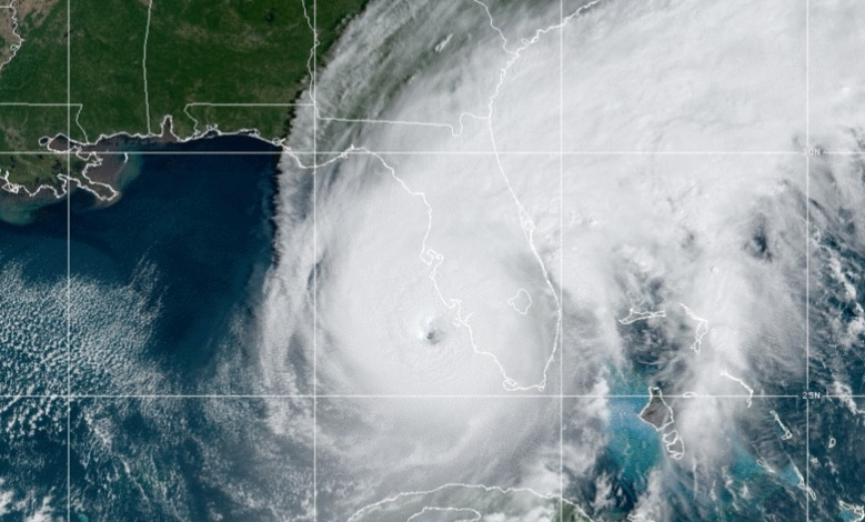 Hurricane Ian satellite imagery