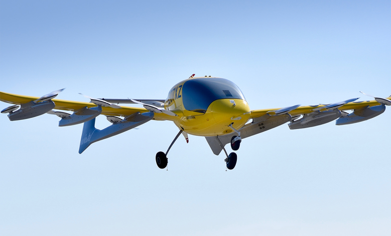 5th generation Wisk Aero eVTOL air taxi test article