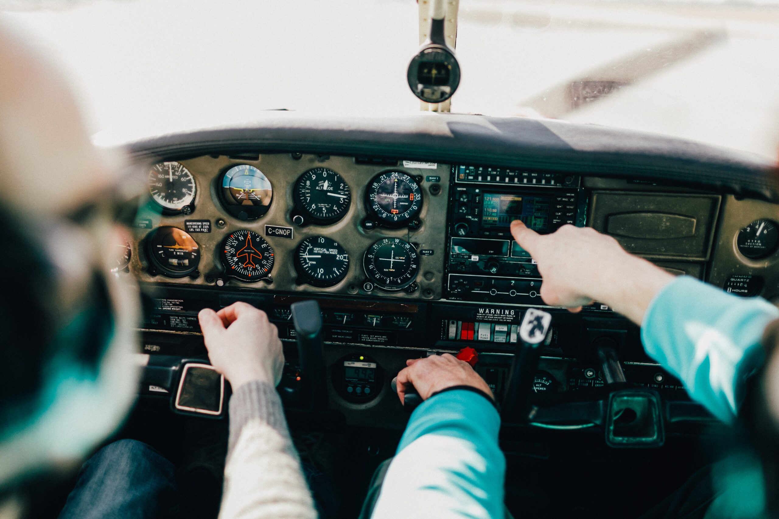 A learner who had a bad experience wanted a CFI to sit in the airplane but not talk during the lessons. [Credit: FLYING Archive]