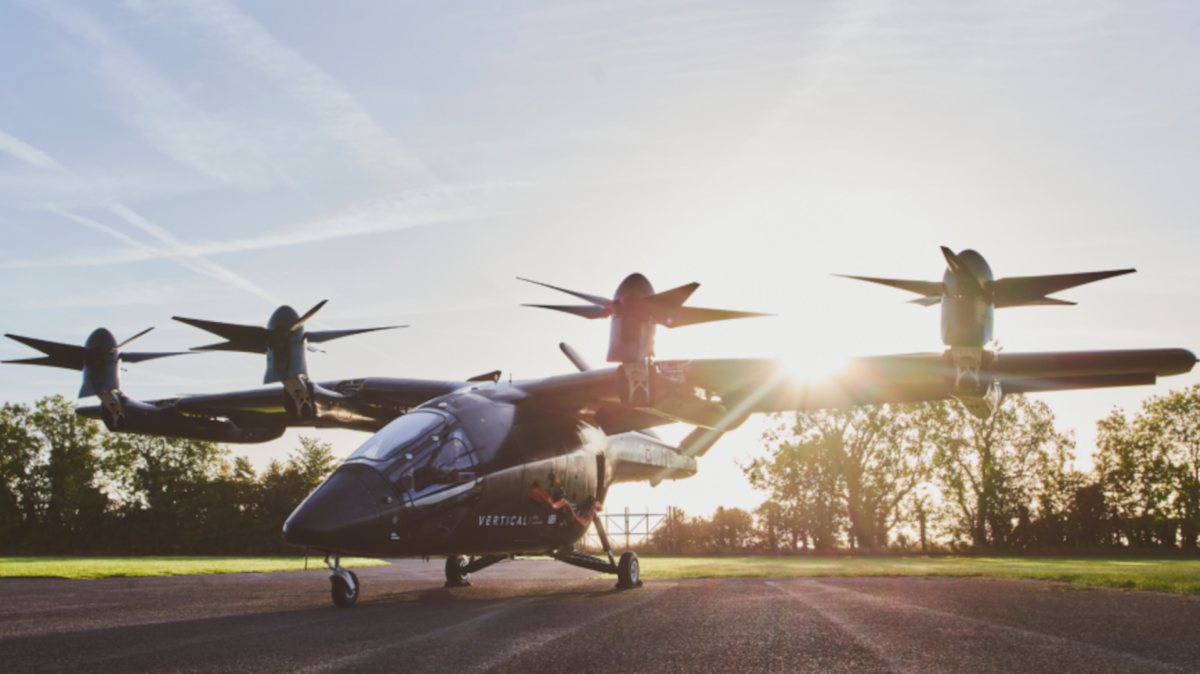 Vertical Aerospace VX4 eVTOL air taxi