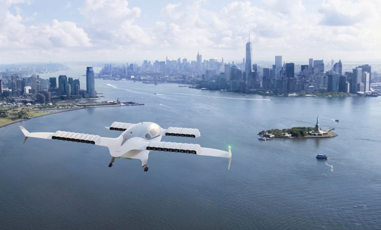 Lilium air taxi eVTOL