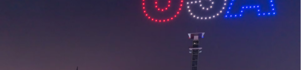 drone light show fireworks