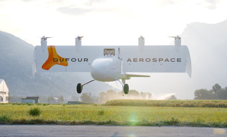 Dufour Aerospace Aero2 eVTOL drone