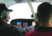 Keeping the cockpit of your aircraft organized is vitally important for safety. [Credit: FLYING Archive]