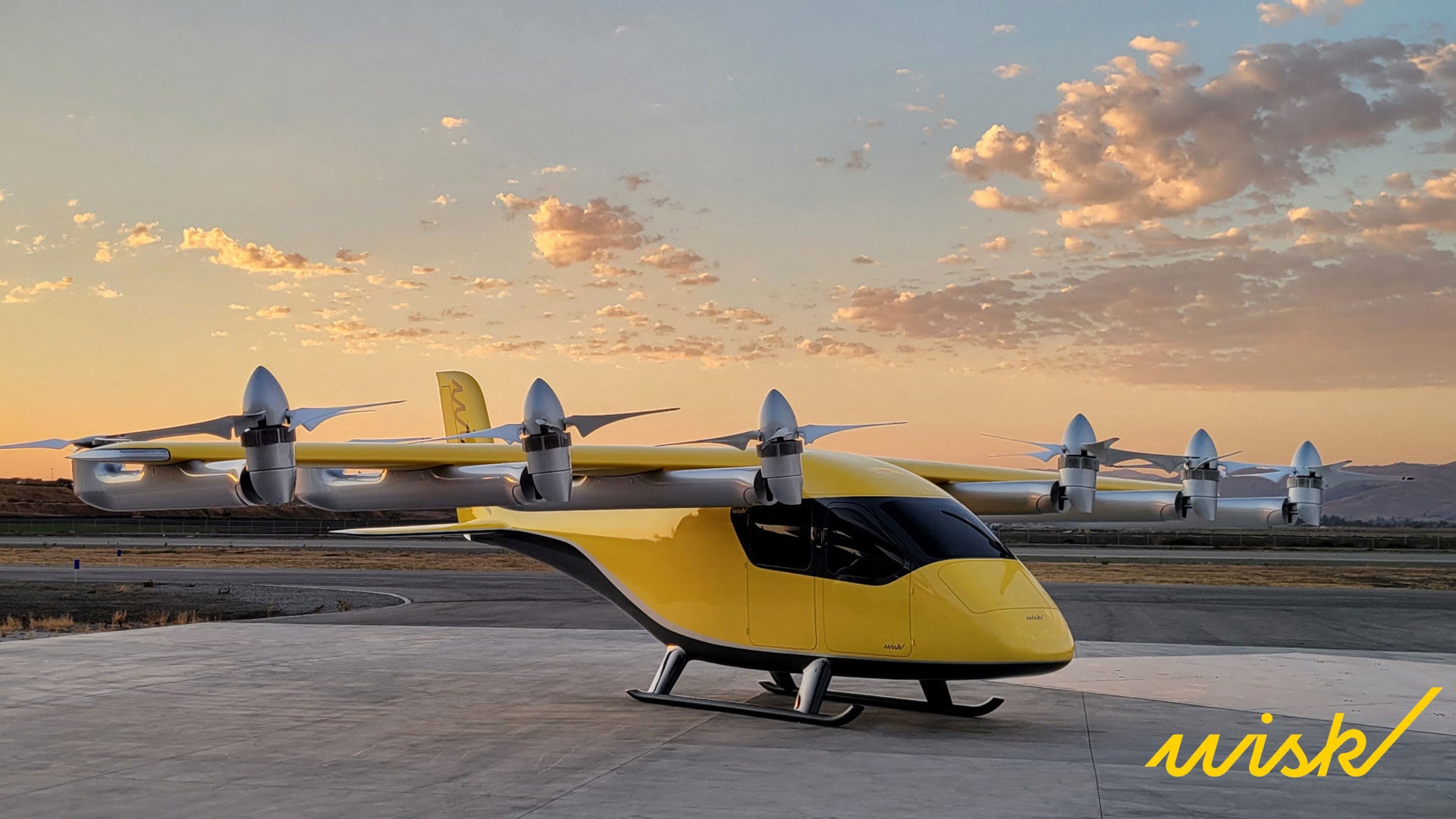 Wisk air taxi Gen 6
