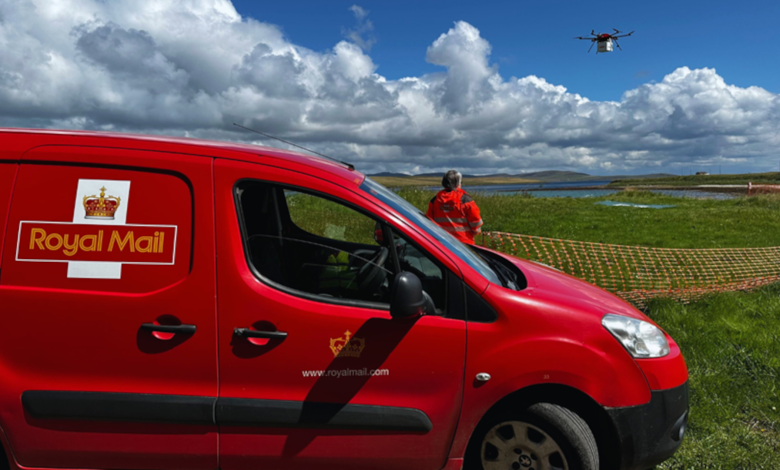 Royal Mail Skyports drone delivery
