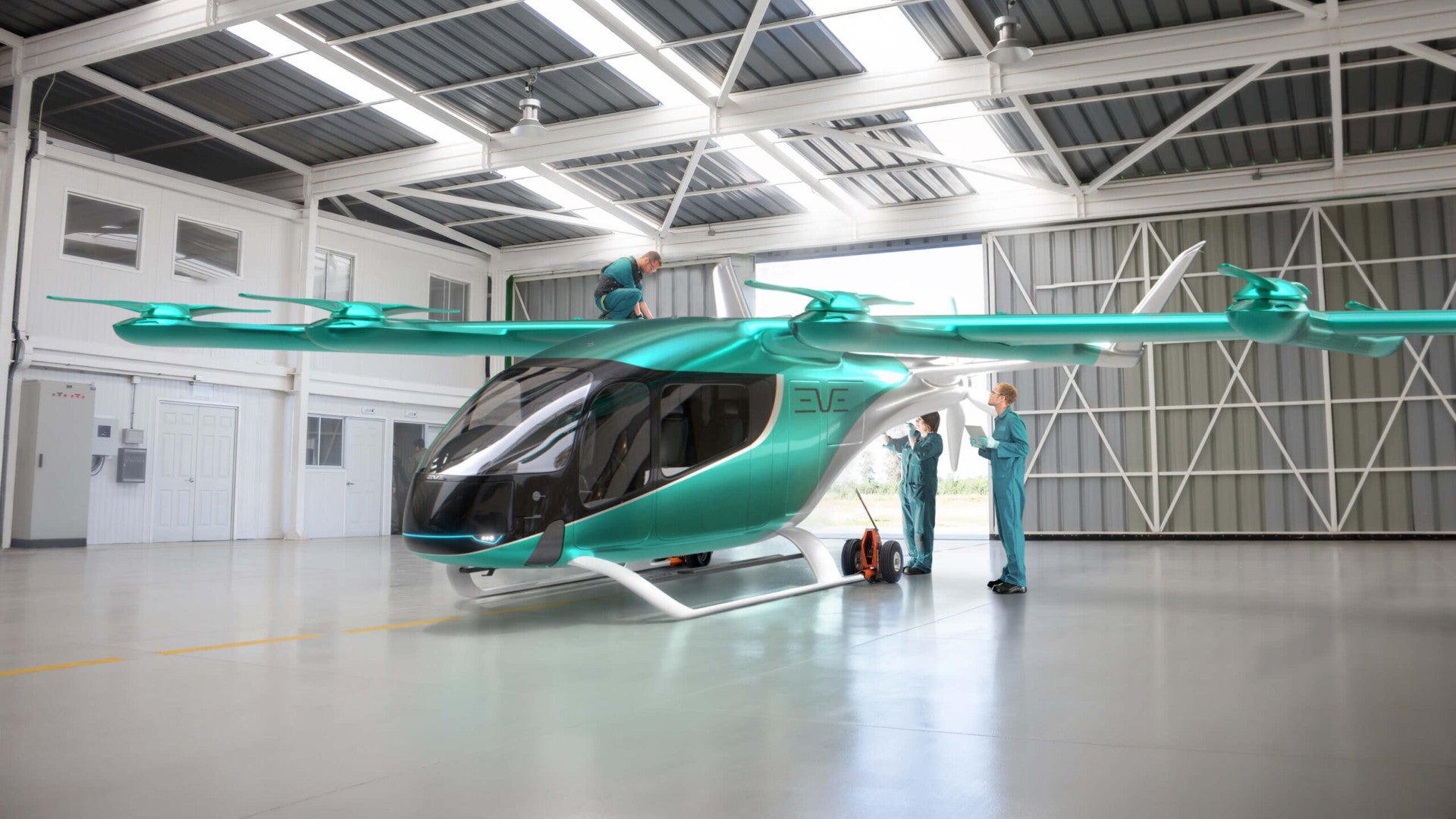 Eve eVTOL supply chain