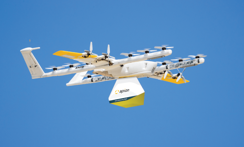 Wing medical drone delivery
