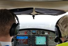 A student pilot cannot legally act as a safety pilot for required instrument flight rules (IFR) practice because federal regulations prohibit them from serving as a required flight crew member. [Credit: Shutterstock]