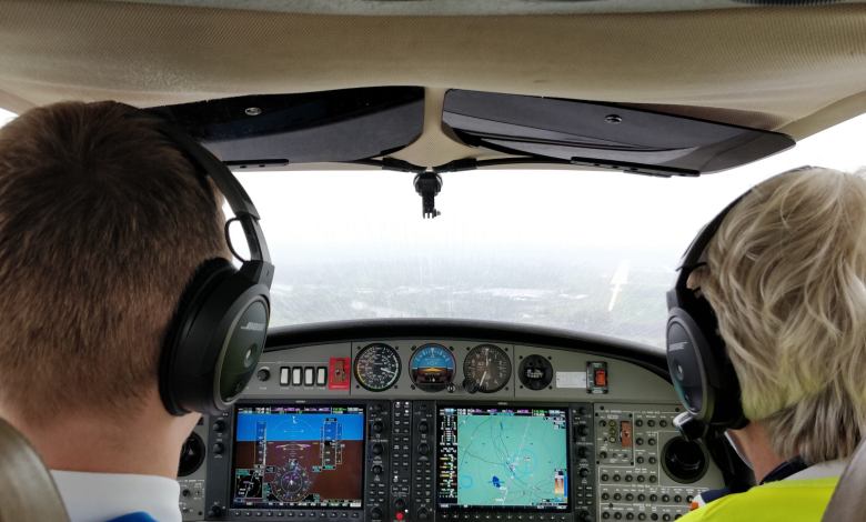 A student pilot cannot legally act as a safety pilot for required instrument flight rules (IFR) practice because federal regulations prohibit them from serving as a required flight crew member. [Credit: Shutterstock]