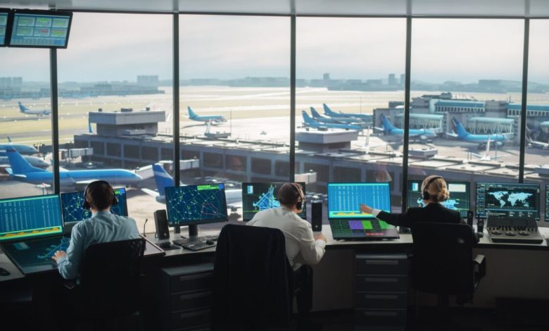 Air traffic control facility