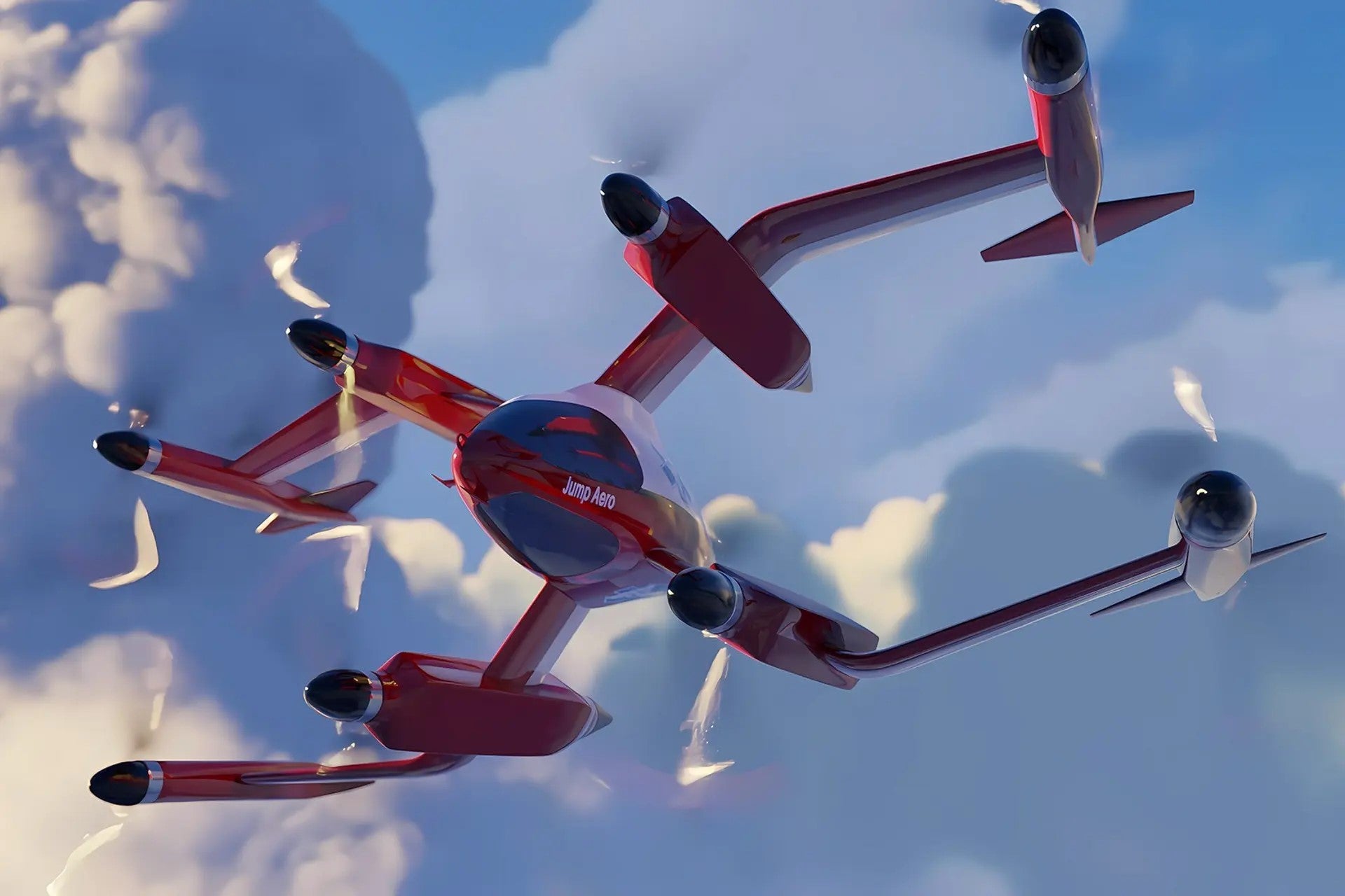 Jump Aero emergency eVTOL