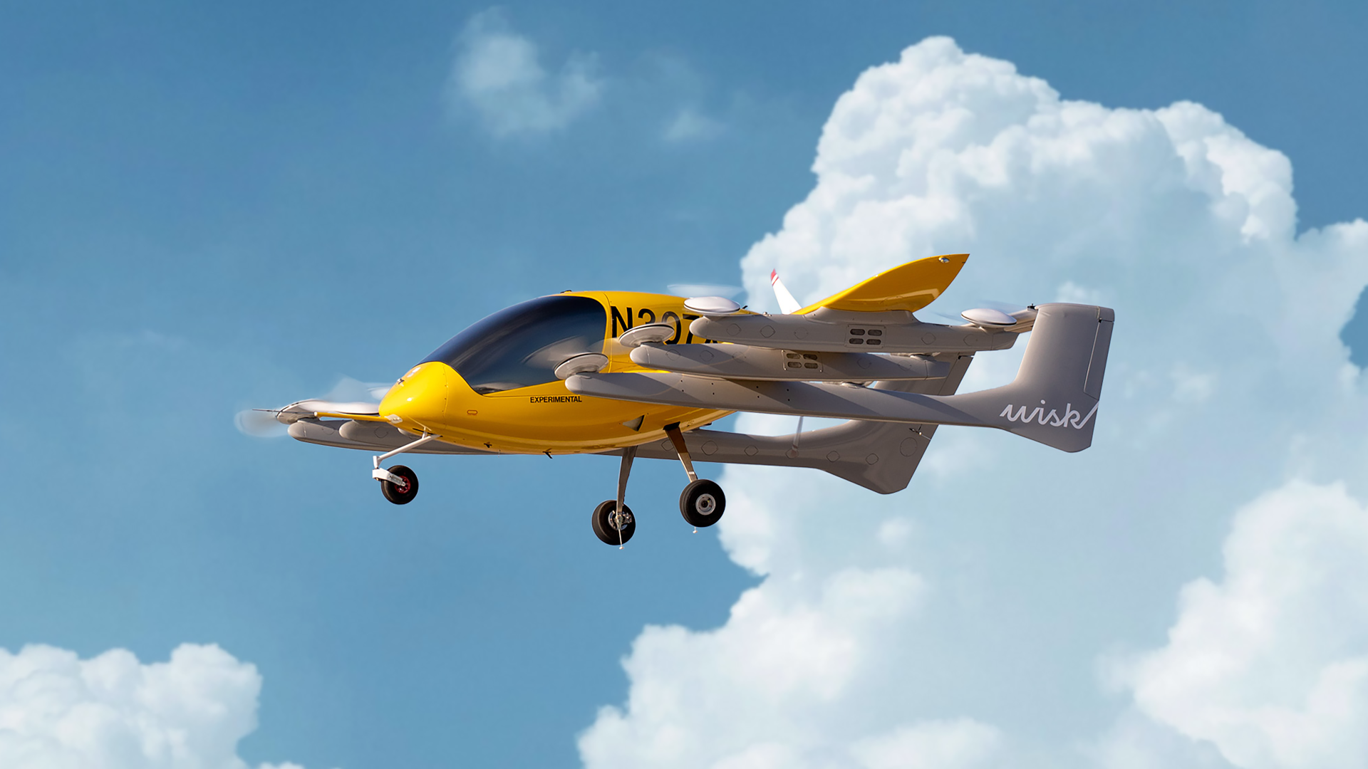 Wisk eVTOL air taxi Los Angeles