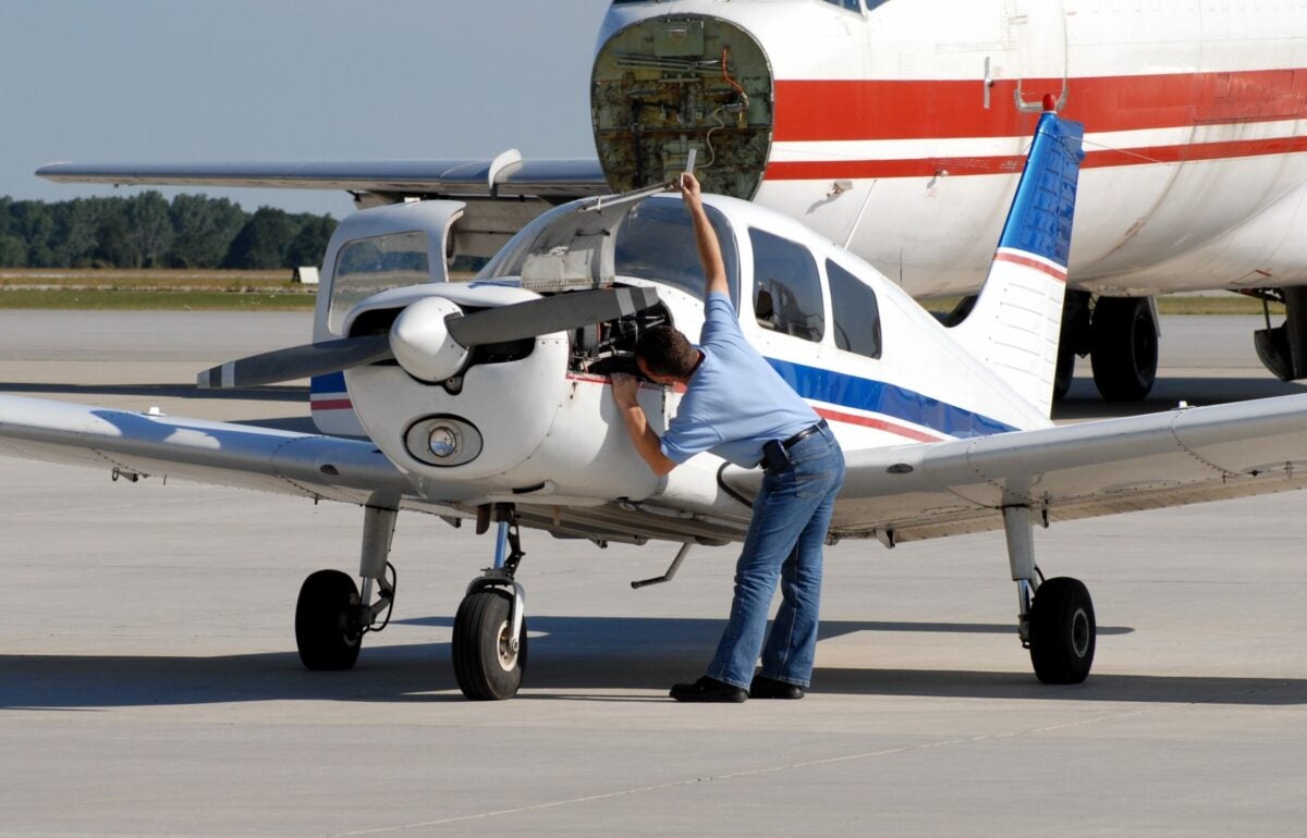 Using the checklist during the preflight inspection, learning to access and interpret weather, NOTAMs, and determining weight and balance and aircraft performance are vital to mastering flight. [Credit: Shutterstock]