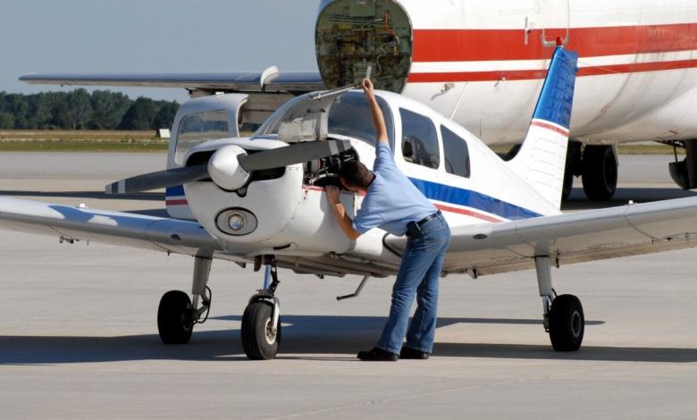 Using the checklist during the preflight inspection, learning to access and interpret weather, NOTAMs, and determining weight and balance and aircraft performance are vital to mastering flight. [Credit: Shutterstock]