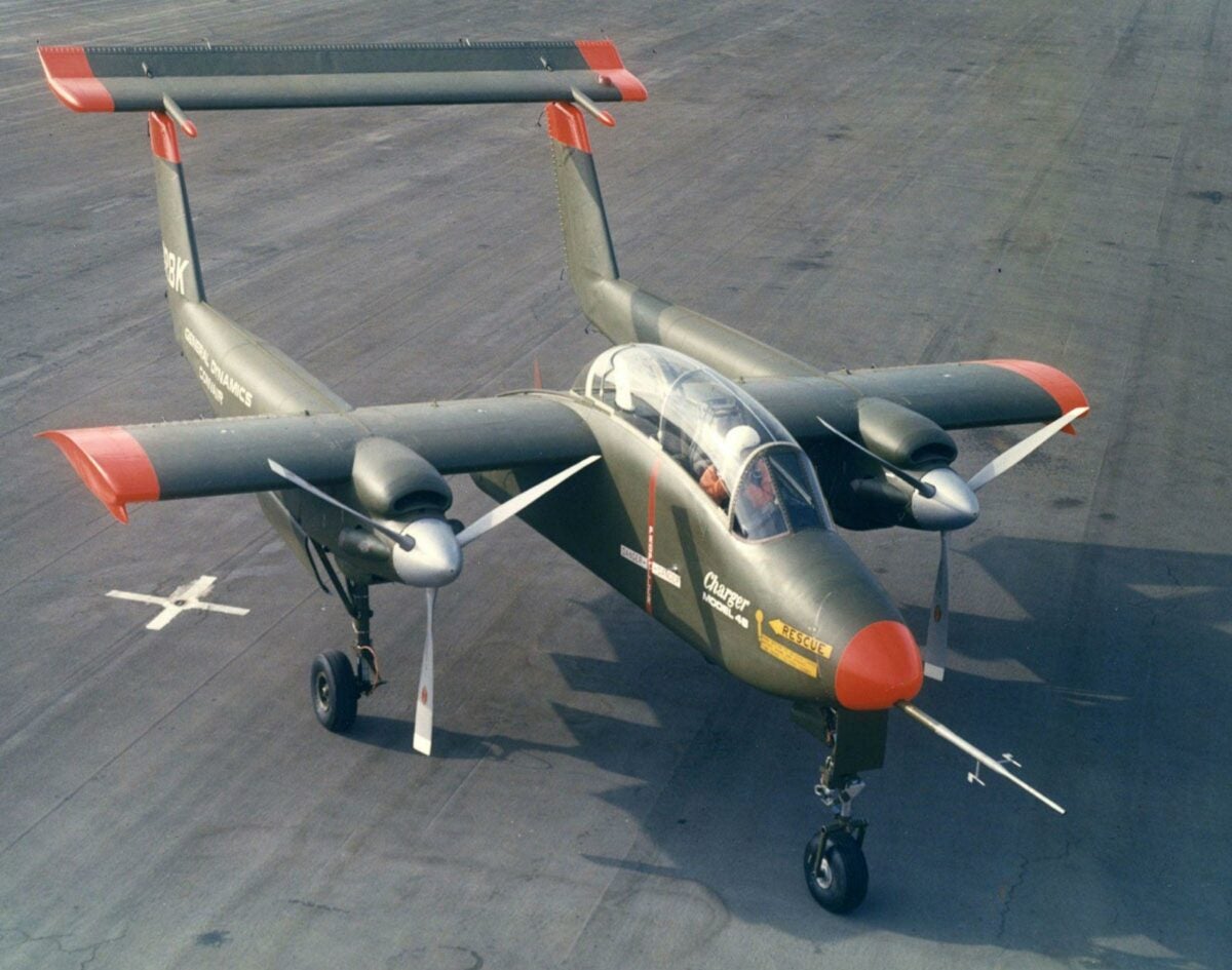 Convair Charger Large Front Quarter - Convair