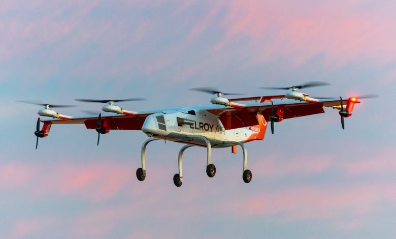 Elroy Air Chaparral turbogenerator drone