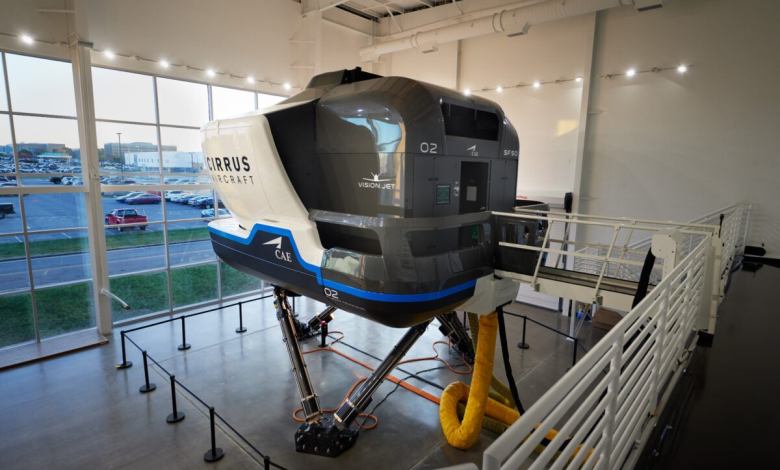 Cirrus SF50 Vision Jet Simulator