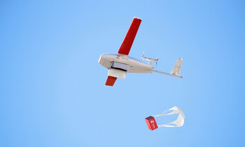 Utah AAM drone delivery Zipline
