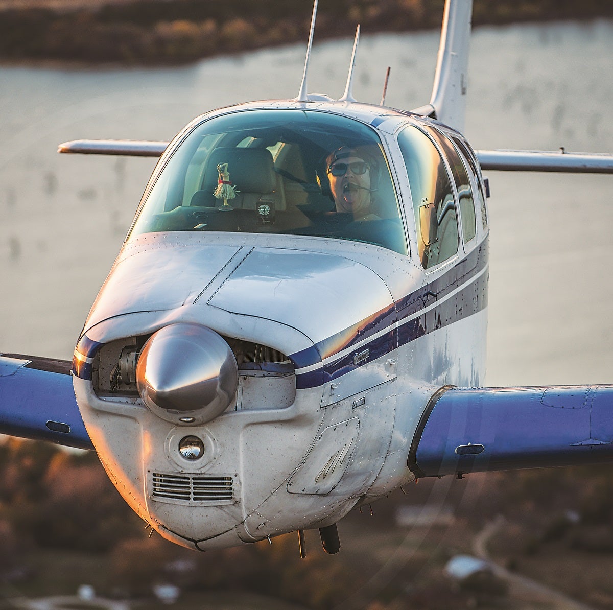 Diverting for weather might mean repeating your cross-country flight, but choosing safety is always the right aeronautical decision. [Credit: Glenn Watson]