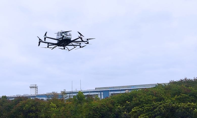 EHang electric air taxi