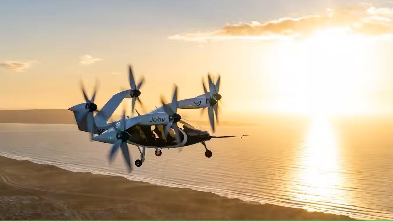 Joby Aviation eVTOL air taxi electric charging system