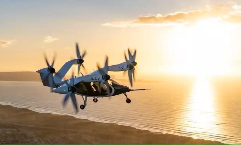 Joby Aviation eVTOL air taxi electric charging system