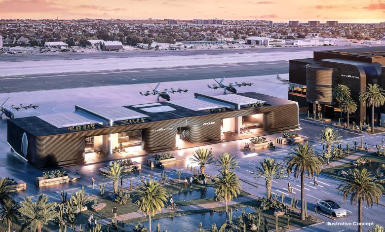 Archer Joby Beta Atlantic eVTOL air taxi charging