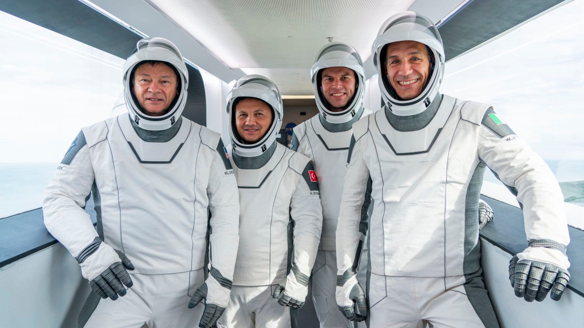 Axiom space station NASA crew
