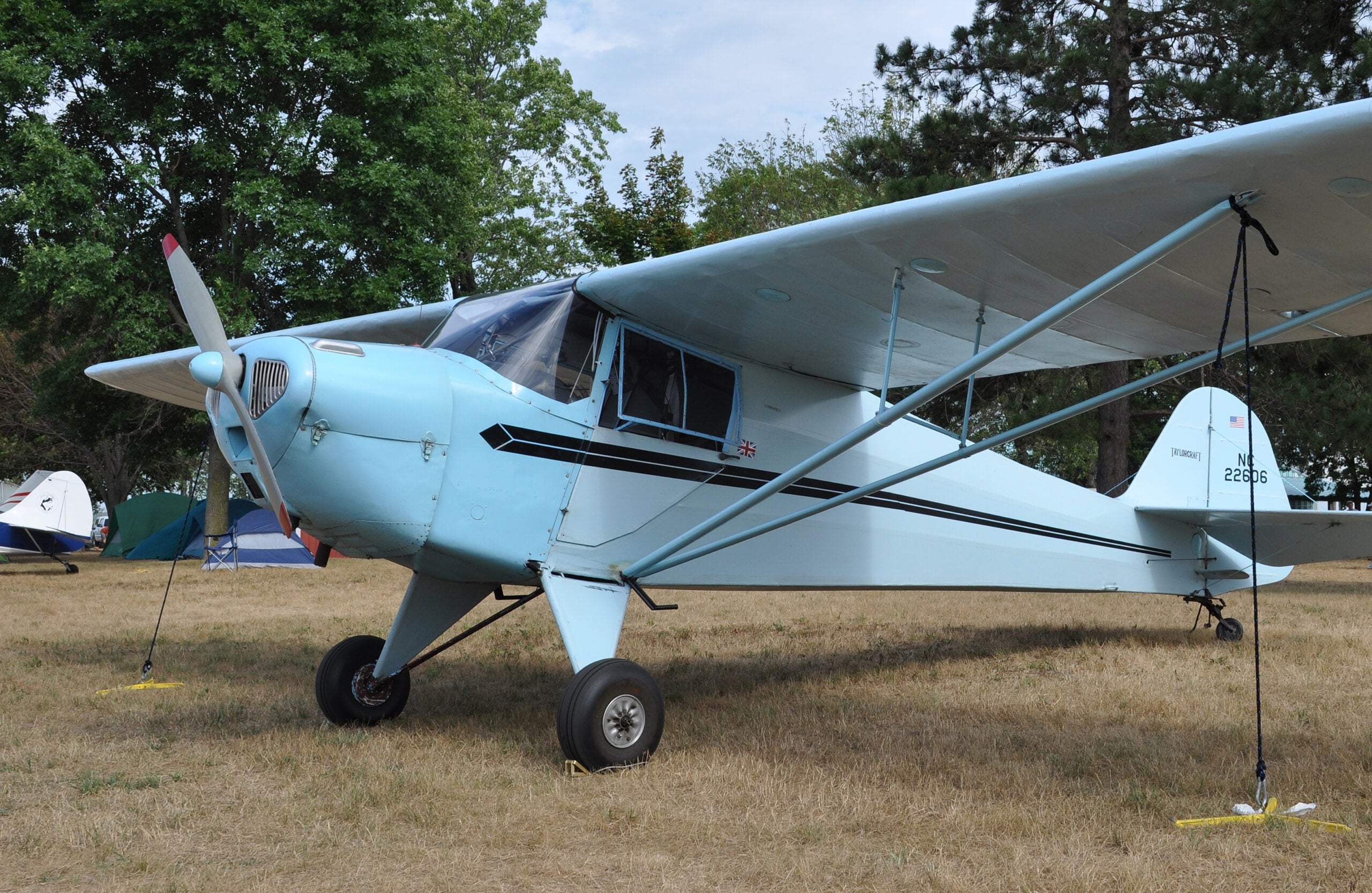 Blue Taylorcraft