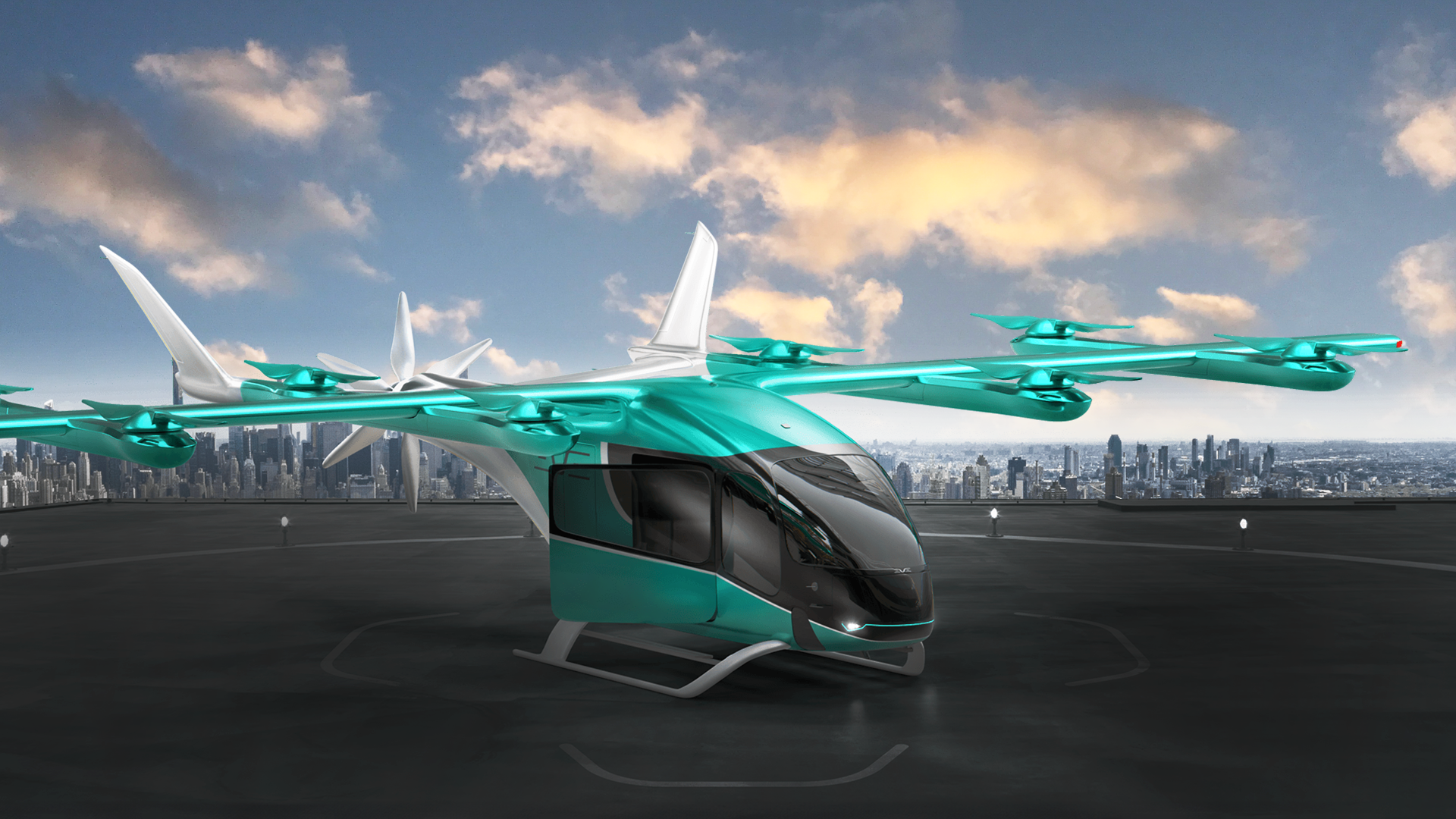Eve evtol air taxi