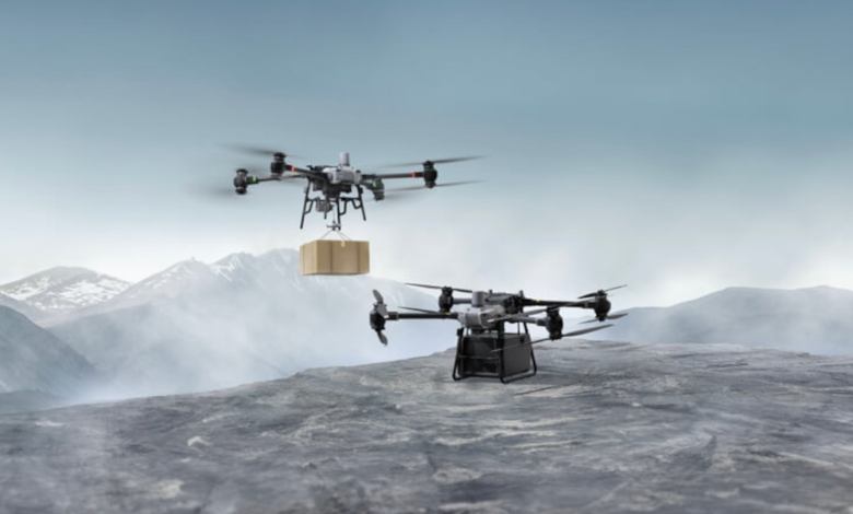 DJI delivery drone