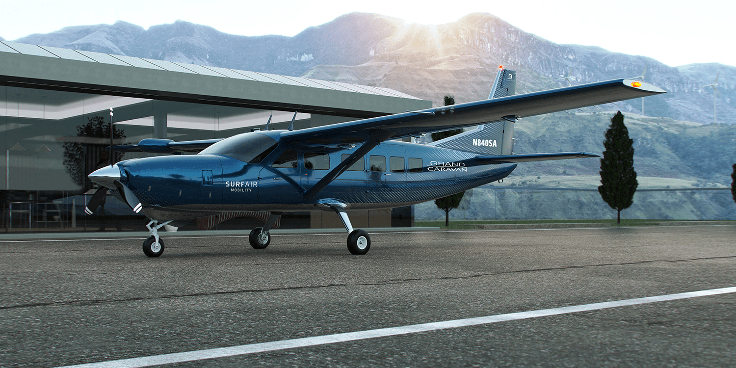 Surf Textron hybrid electric aircraft