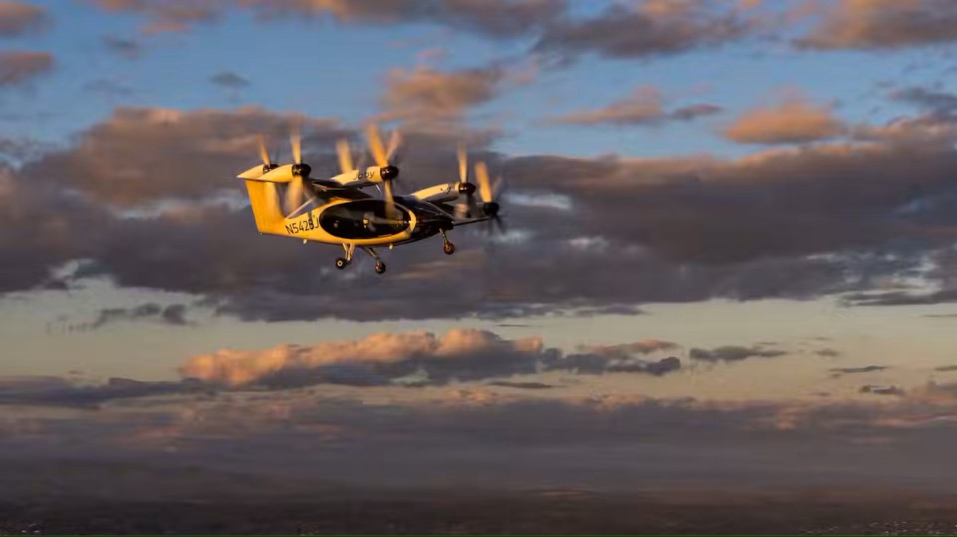Joby electric eVTOL air taxi