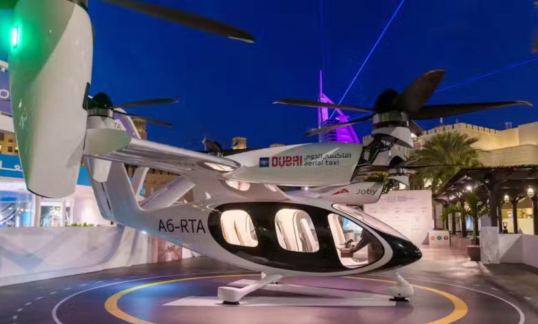 Joby electric air taxi UAE Dubai