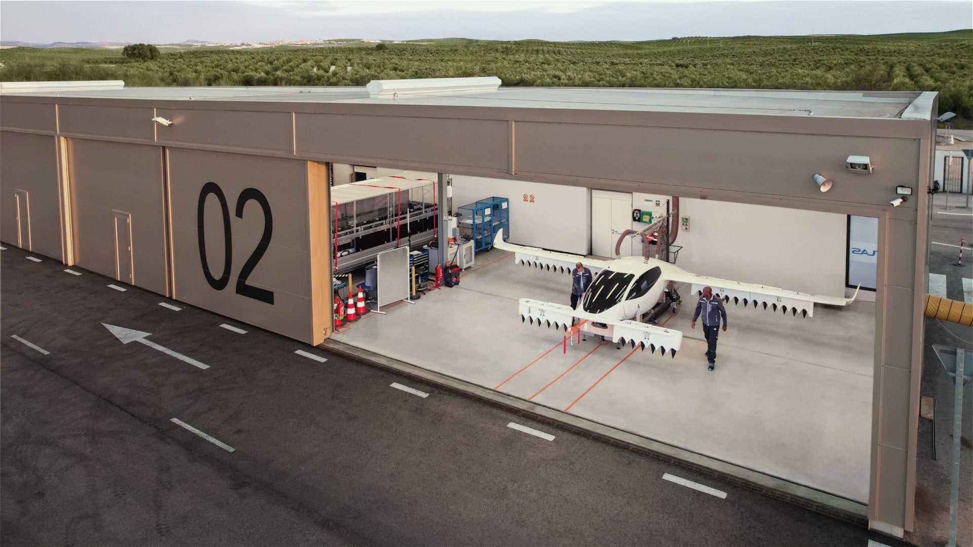 Lilium eVTOL Jet electric charging system