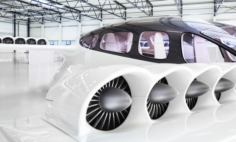 Lilium eVTOL electric Jet
