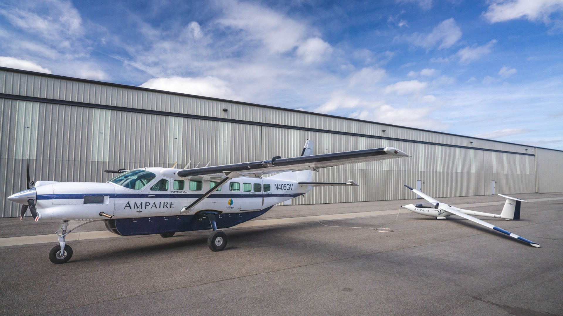 Ampaire Magpie Eco Caravan hybrid electric aircraft