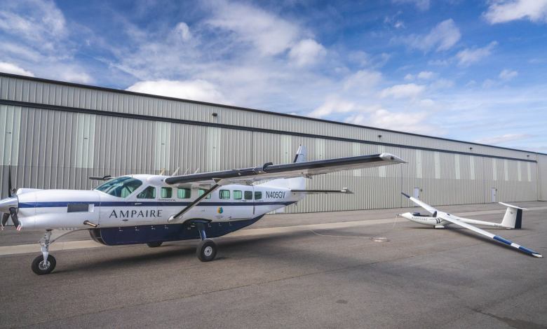 Ampaire Magpie Eco Caravan hybrid electric aircraft