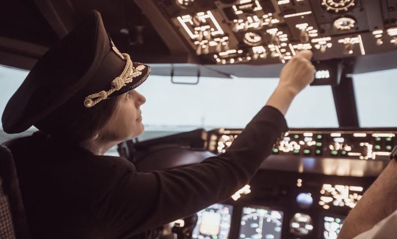 Female pilot