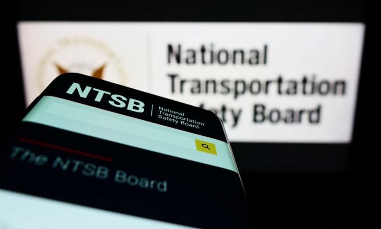 A former member of the National Transportation Safety Board is suing President Donald Trump.