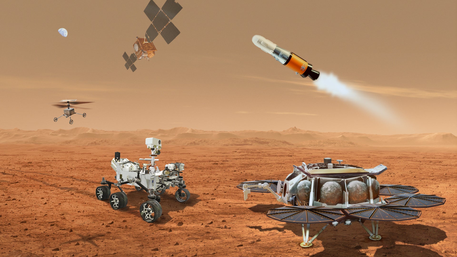 NASA Mars sample