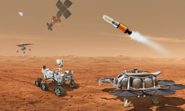 NASA Mars sample