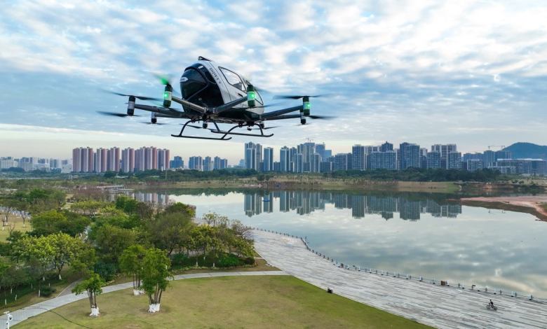EHang electric air taxi China