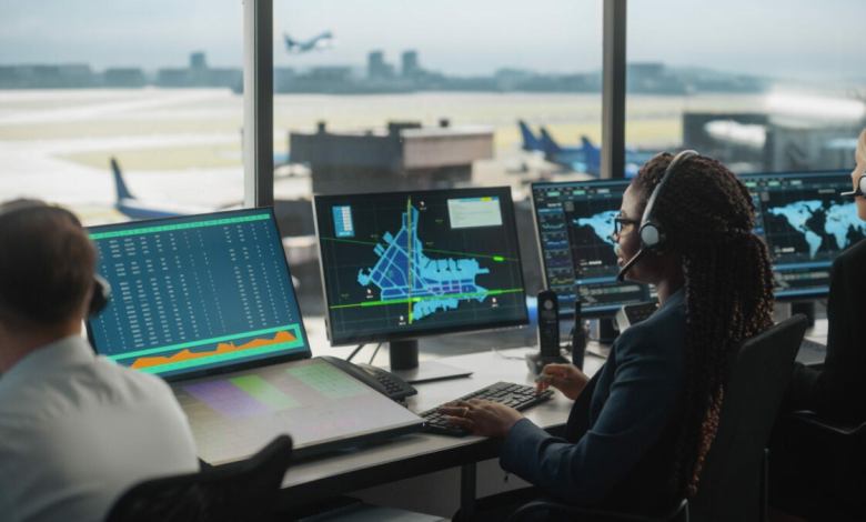 Air traffic controllers