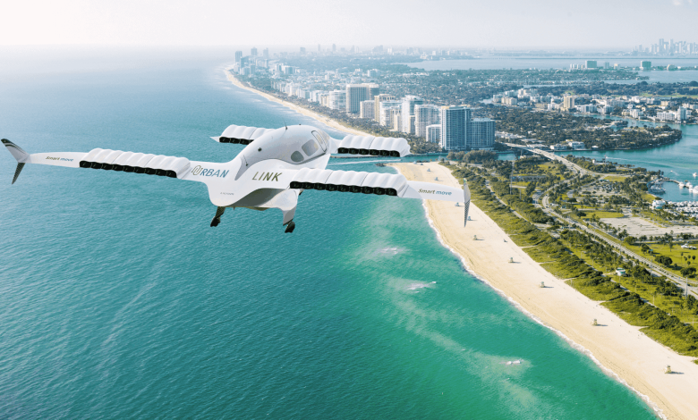 Lilium UrbanLink Miami Florida eVTOL air taxi