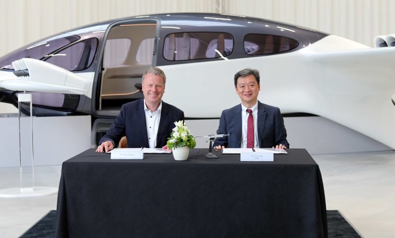 Lilium eVTOL jet China Shenzhen Bao'an