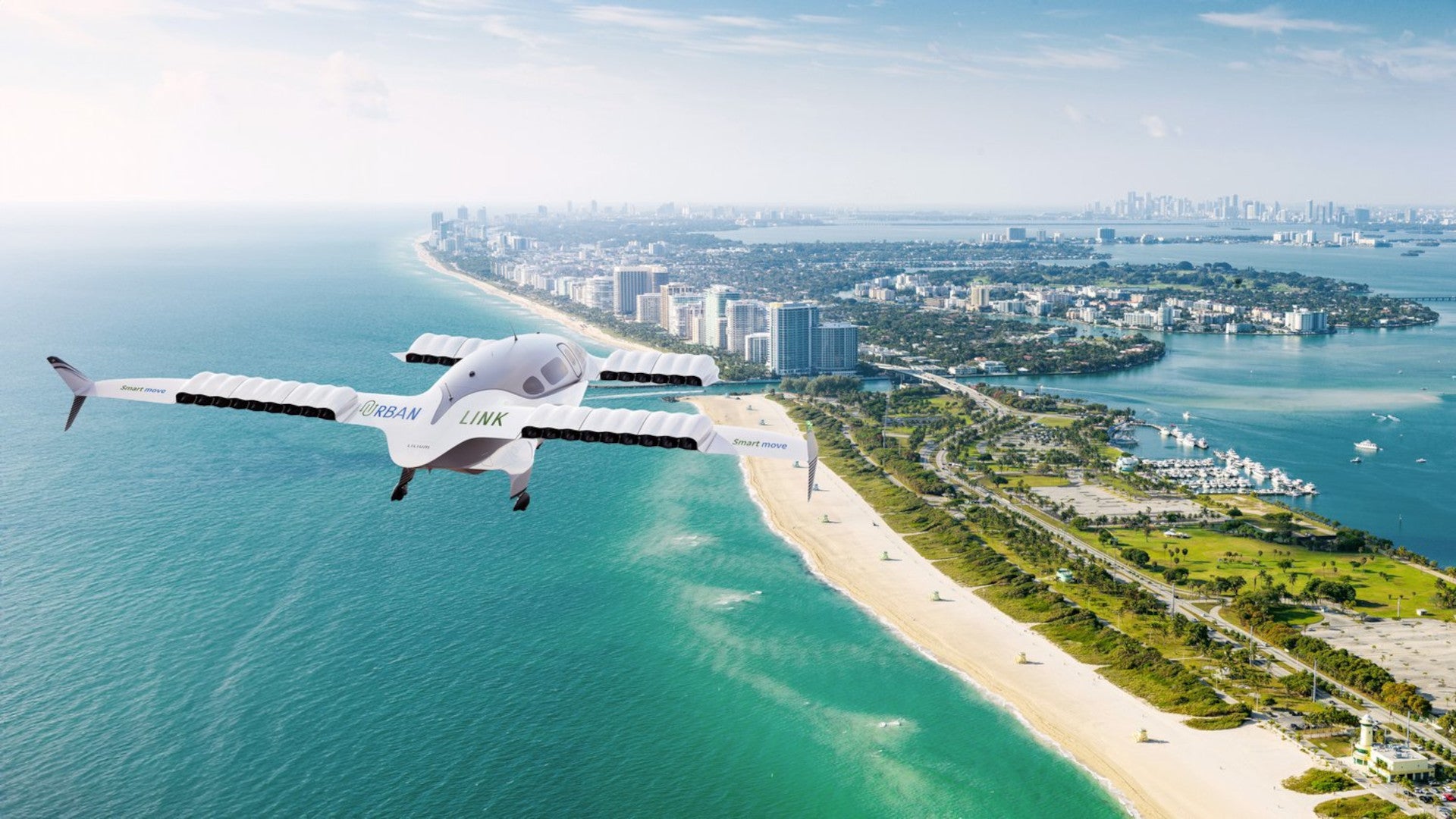 UrbanLink Ferrovial Lilium eVTOL jet vertiports