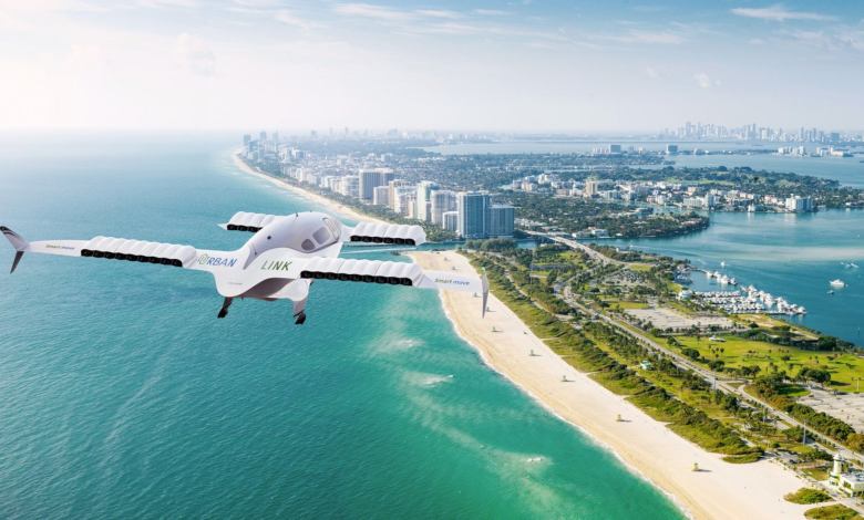 UrbanLink Ferrovial Lilium eVTOL jet vertiports
