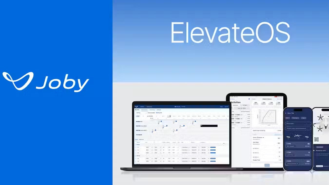 Joby Aviation ElevateOS air taxi software